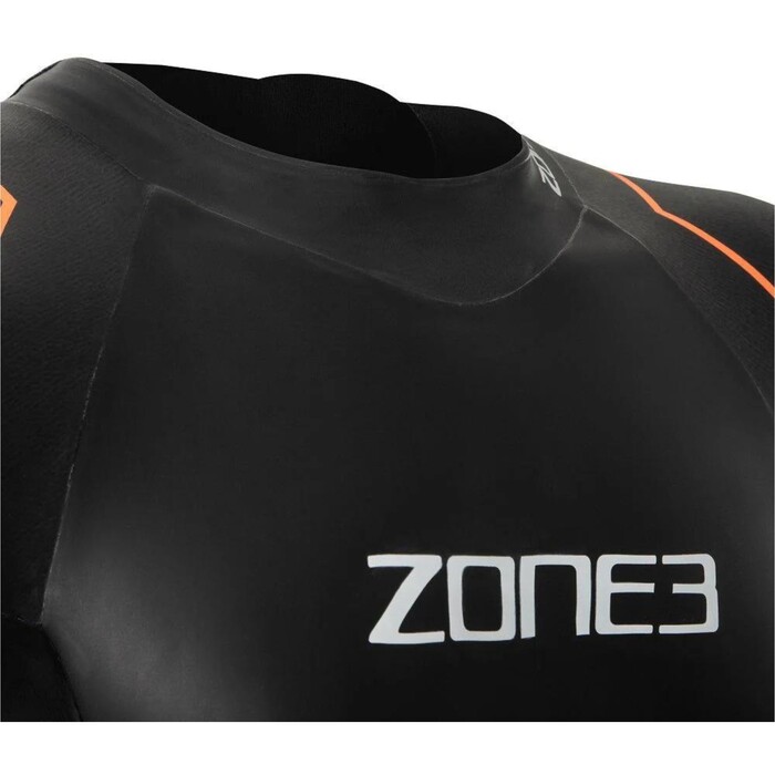 2024 ZONE3 Mnner Thermal Aspire Wetsuit WS22MTHRM101 - Black / Orange